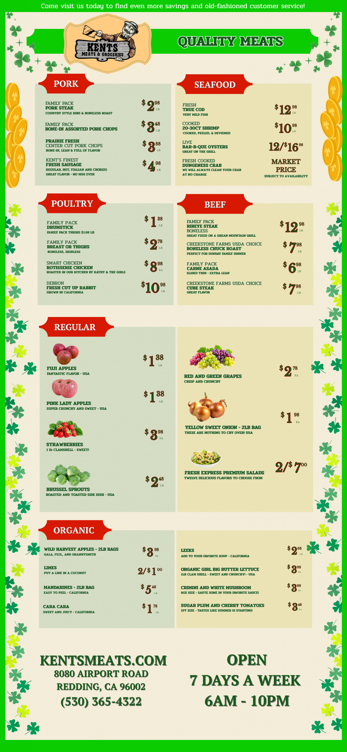 Kent's Specials - November 2025