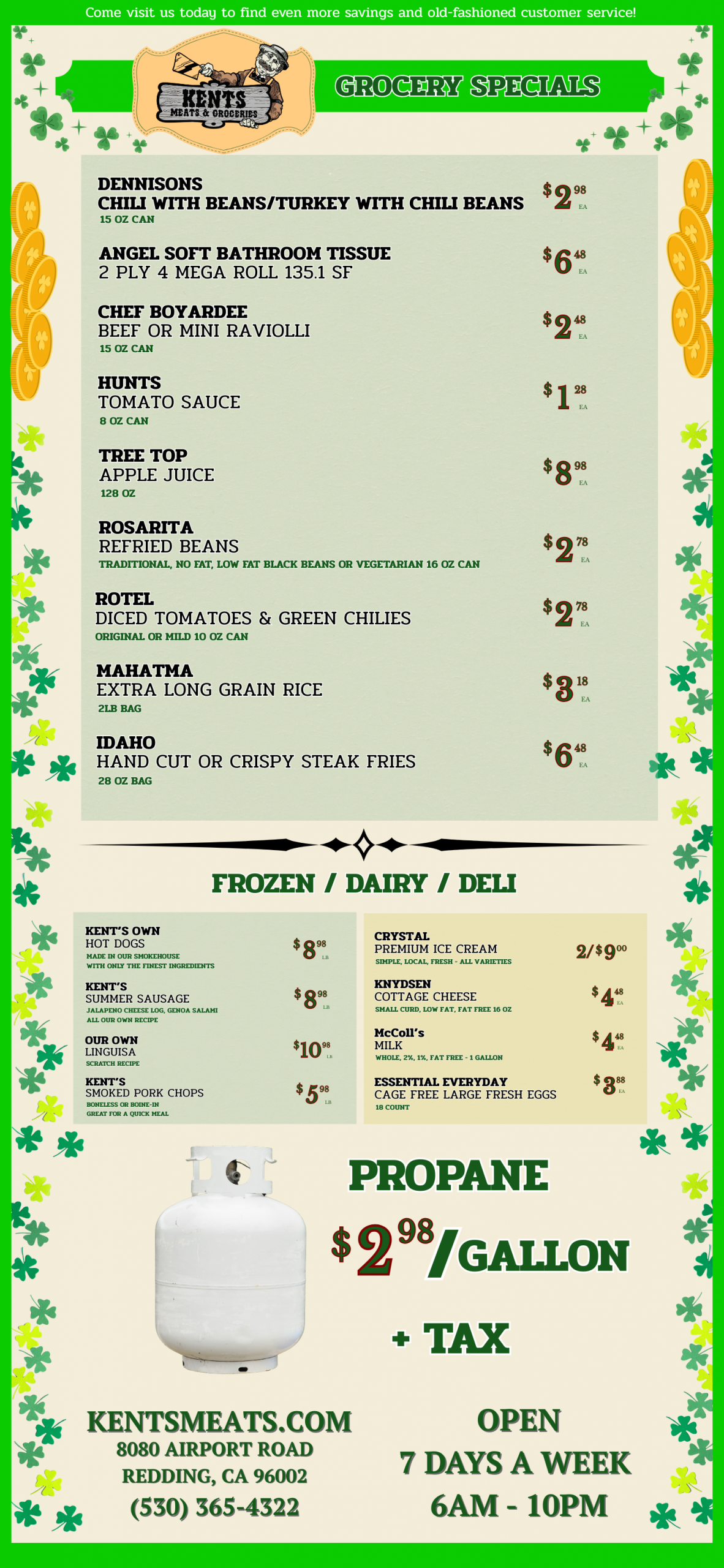 Kent's Specials - November 2025